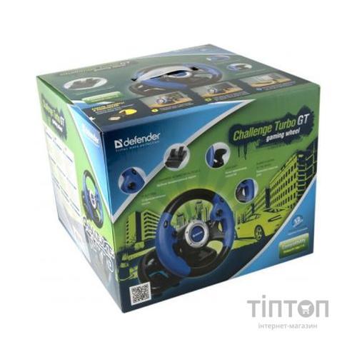Руль Defender CHALLENGE TURBO, USB