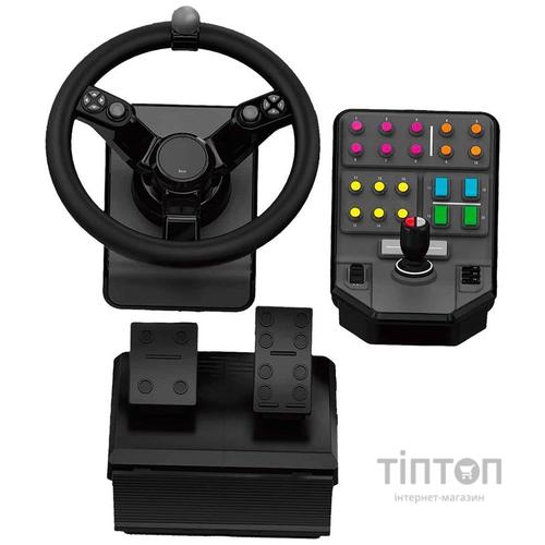Руль и педали Logitech G Heavy Equipment Bundle (945-000062)