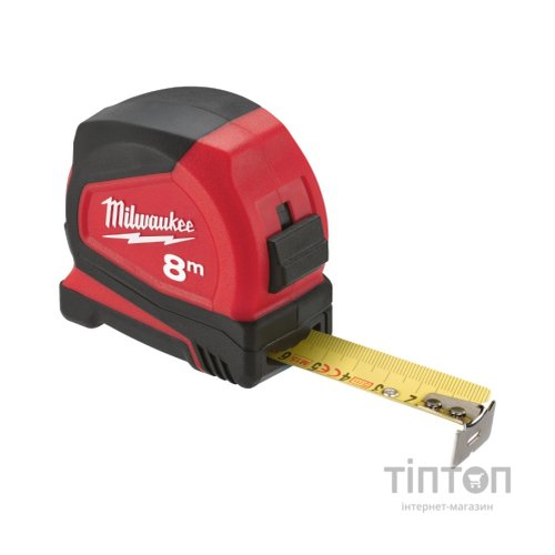 Рулетка Milwaukee Pro Compact 8м(16ft)/25мм (4932459596)