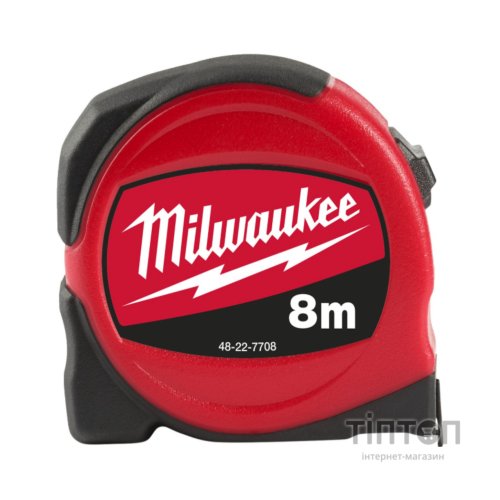 Рулетка Milwaukee SLIMLINE 8м(16ft)/25мм (48227726)