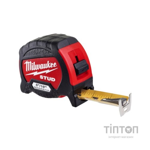 Рулетка Milwaukee STUD GEN II 5м(16ft)/25мм, футова (4932471628)