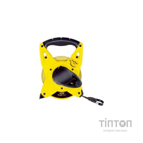 Рулетка Stanley FatMax, 60мx19мм, стрічка зі скловолокном, 2-й клас точності (2-34-824)