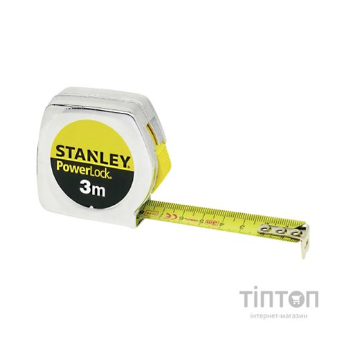 Рулетка Stanley Powerlock, 3м х 12,7 мм (0-33-238)