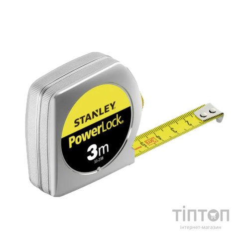 Рулетка Stanley Powerlock, 3м х 12,7 мм (0-33-238)