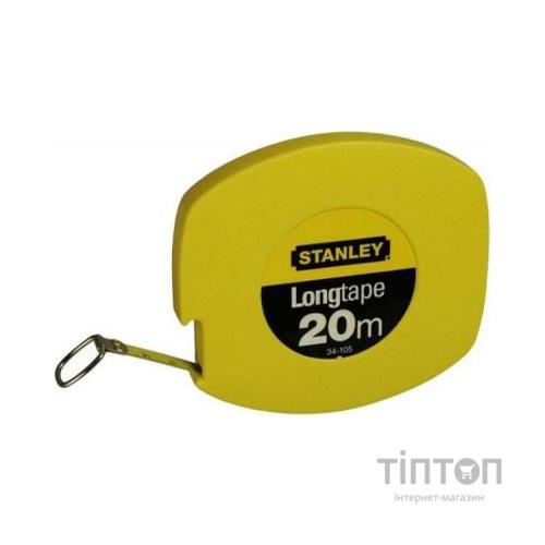 Рулетка вимірювальна Stanley "Longtape" 20мх12,7мм (0-34-105)