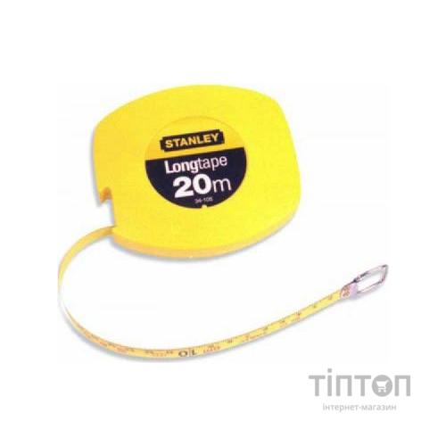 Рулетка вимірювальна Stanley "Longtape" 20мх12,7мм (0-34-105)