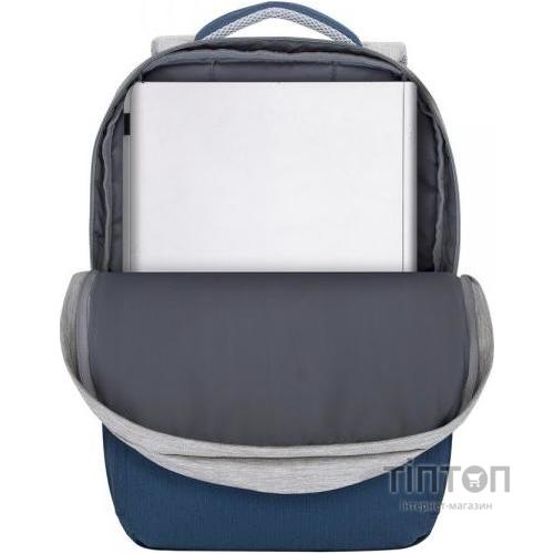 RivaCase 7567 (Grey/ Dark Blue)