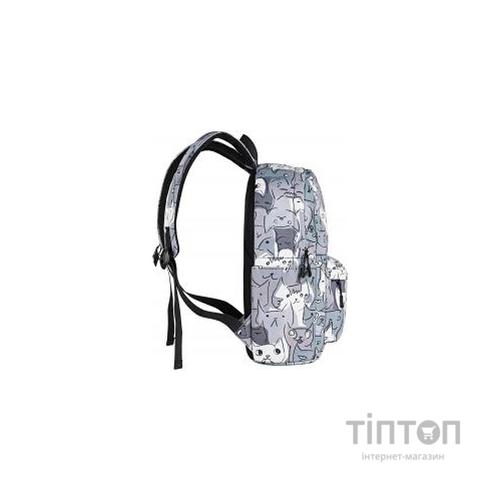 Рюкзак для ноутбука 2E 13" TeensPack Cats, grey (2E-BPT6114GC)