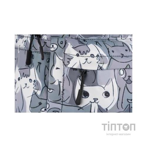 Рюкзак для ноутбука 2E 13" TeensPack Cats, grey (2E-BPT6114GC)