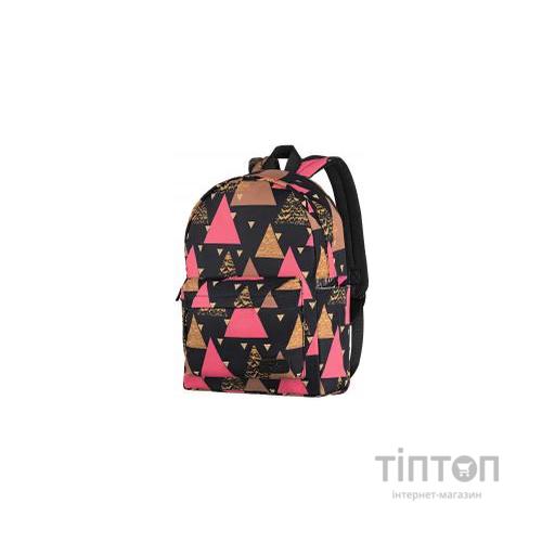 Рюкзак для ноутбука 2E 13" TeensPack Triangles, black (2E-BPT6114BK)