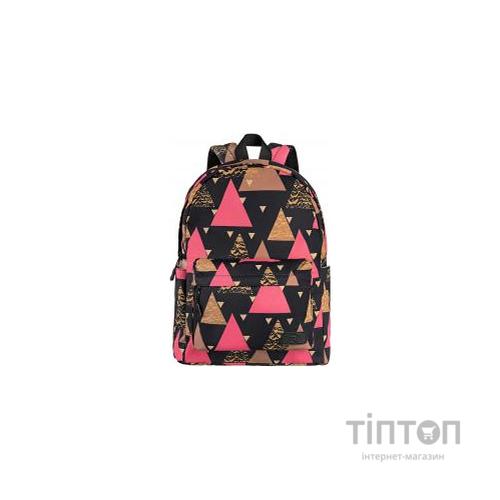 Рюкзак для ноутбука 2E 13" TeensPack Triangles, black (2E-BPT6114BK)