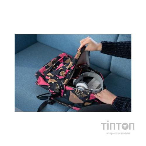 Рюкзак для ноутбука 2E 13" TeensPack Triangles, black (2E-BPT6114BK)