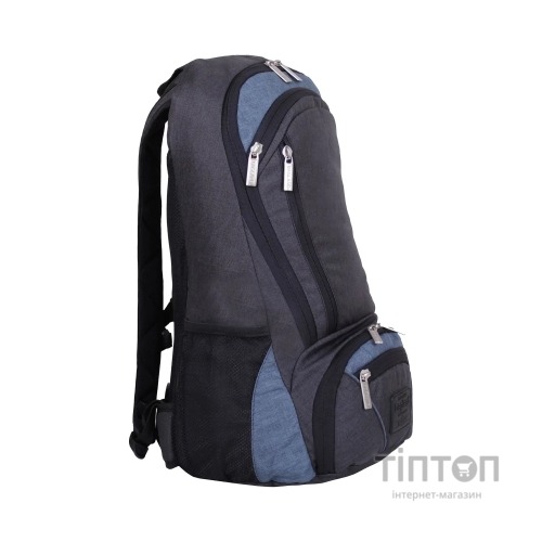 Рюкзак для ноутбука Bagland 15.6" Granite 23L black/gray 0012069 (7072175)