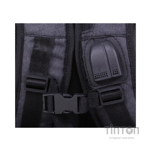 Рюкзак для ноутбука Bagland 15.6" Granite 23L black/gray 0012069 (7072175)