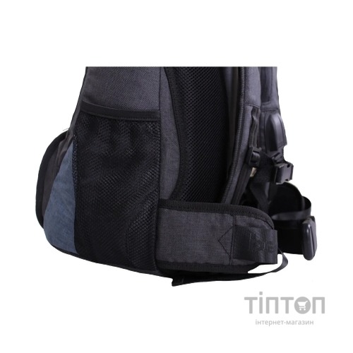 Рюкзак для ноутбука Bagland 15.6" Granite 23L black/gray 0012069 (7072175)