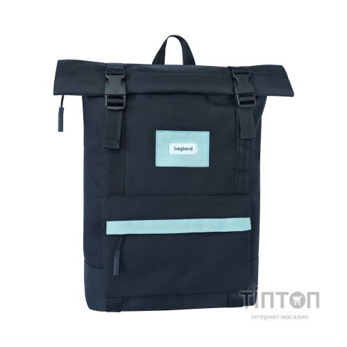 Рюкзак для ноутбука Bagland 15" Holder 25L, roll top, 0051666, black (1065918892)