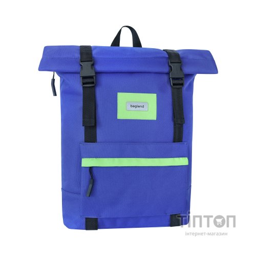 Рюкзак для ноутбука Bagland 15" Holder 25L, roll top, 0051666, blue (1065918895)
