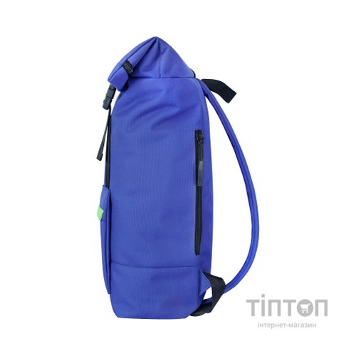 Рюкзак для ноутбука Bagland 15" Holder 25L, roll top, 0051666, blue (1065918895)