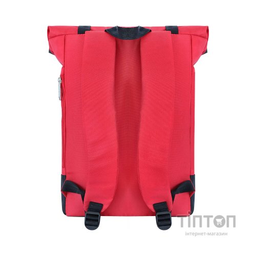 Рюкзак для ноутбука Bagland 15" Holder 25L, roll top, 0051666, red/black (1065919120)