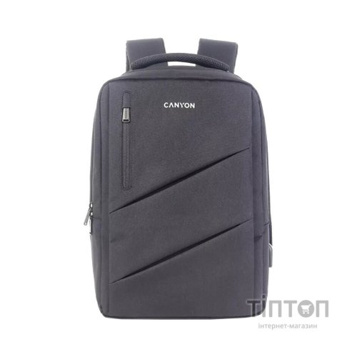 Рюкзак для ноутбука Canyon 15.6" BPE-5 Urban, USB, 12-18L, Grey (CNS-BPE5GY1)