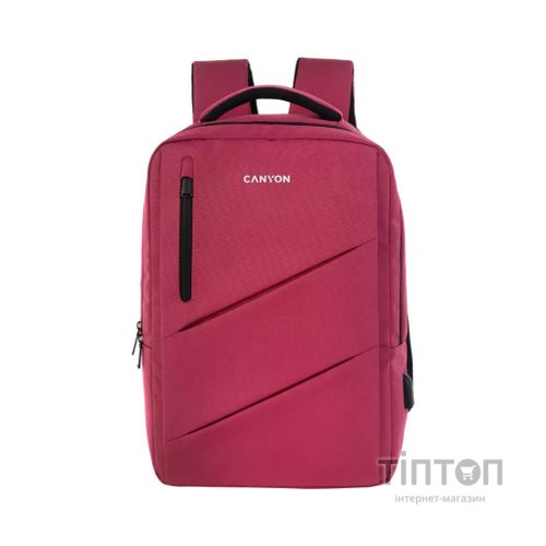 Рюкзак для ноутбука Canyon 15.6" BPE-5 Urban, USB, 12-18L, Red (CNS-BPE5BD1)