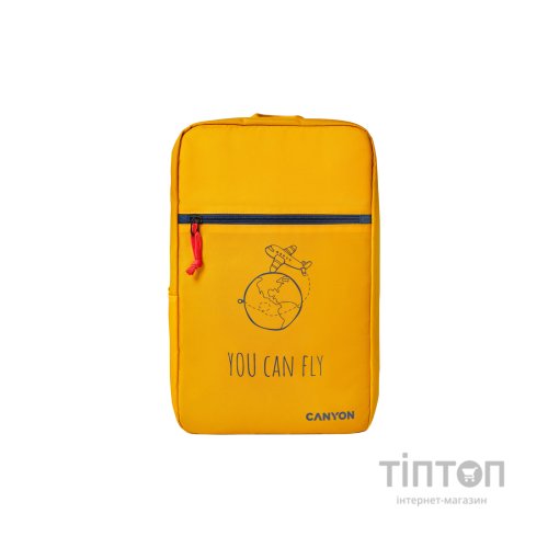 Рюкзак для ноутбука Canyon 15.6" CSZ03 Cabin size backpack, Yellow (CNS-CSZ03YW01)