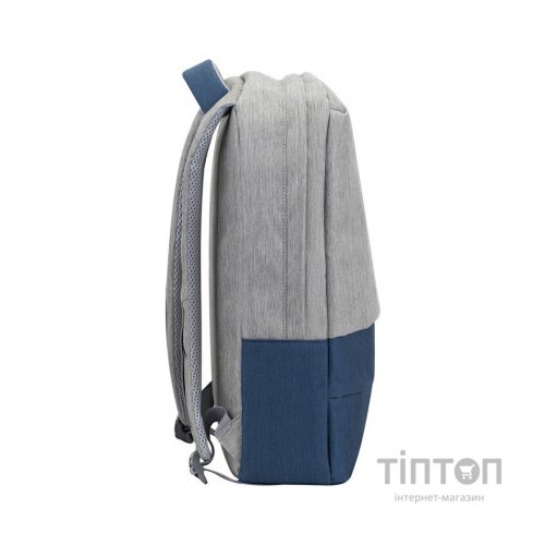 Рюкзак для ноутбука RivaCase 15.6" 7562 Anti-theft, water-repellent, Grey / Dark Blue (7562Grey/DarkBlue)