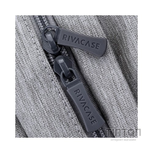 Рюкзак для ноутбука RivaCase 15.6" 7562 Anti-theft, water-repellent, Grey / Dark Blue (7562Grey/DarkBlue)