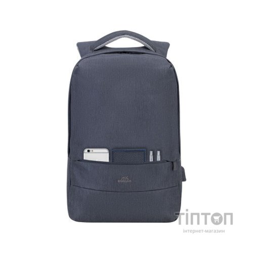 Рюкзак для ноутбука RivaCase 15.6" 7562 dark grey anti-theft (7562DarkGrey)