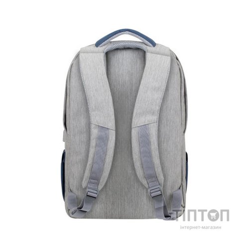 Рюкзак для ноутбука RivaCase 17.3" 7567 Prater, Grey / Dark Blue (7567Grey/DarkBlue)