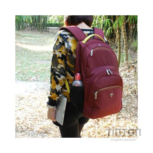 Рюкзак для ноутбука Sumdex 16" PON-391 burgundy-yellow (PON-391OR)