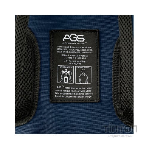 Рюкзак для ноутбука Tucano 15.6" Luna Gravity AGS, Blue (BKLUN15-AGS-B)