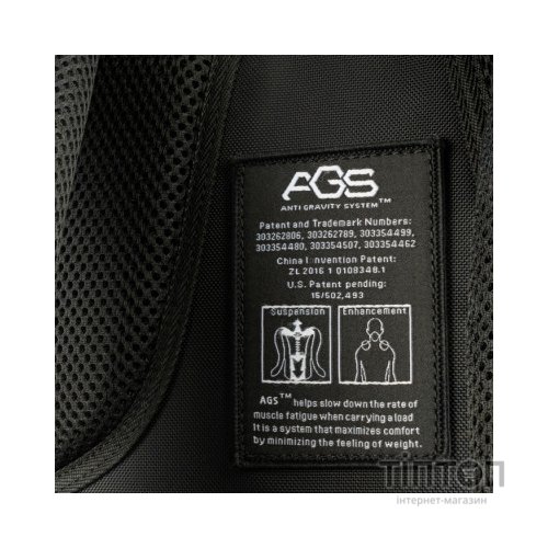 Рюкзак для ноутбука Tucano 15.6" Terra Gravity AGS, Black (BKTER15-AGS-BK)