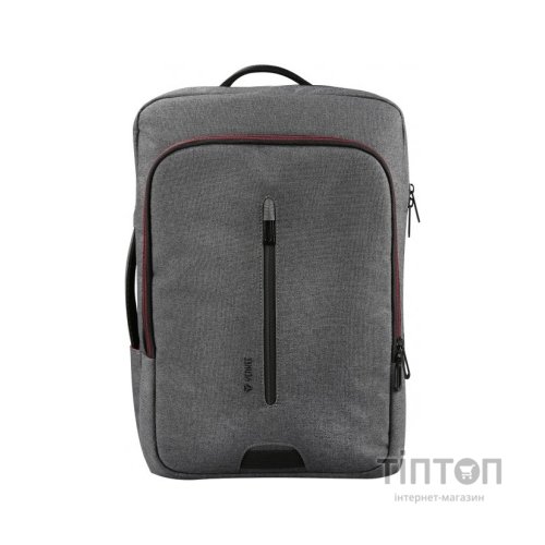 Рюкзак для ноутбука YENKEE 15.6" TARMAC 3in1 Convertible YBB 1522GY 12L (6811350)