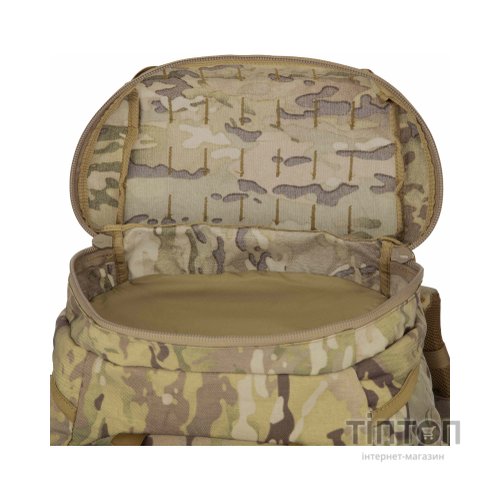 Рюкзак туристичний 2E 90L, LargeCap, Molle, камуфляж (2E-TACTLARGBKP-90L-CP)