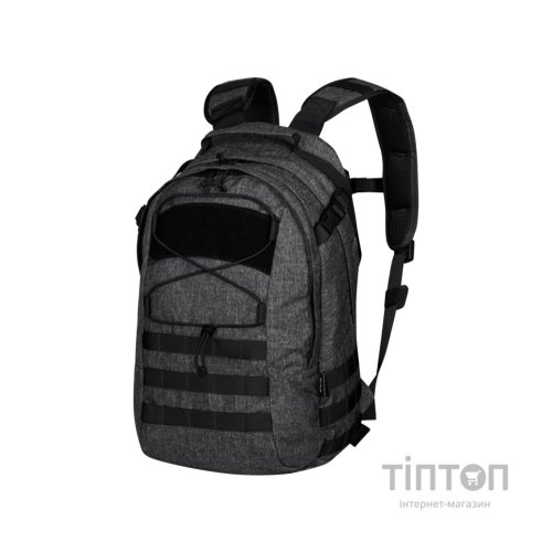 Рюкзак туристичний Helikon-Tex 21л Backpack - Nylon Polyester Blend - Melange Black-Grey (PL-EDC-NP-M1)