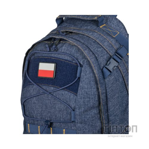 Рюкзак туристичний Helikon-Tex 21л Backpack - Nylon Polyester Blend - Melange Black-Grey (PL-EDC-NP-M1)