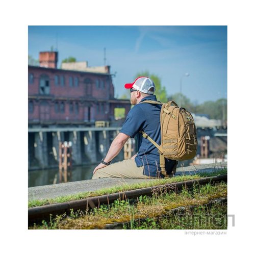 Рюкзак туристичний Helikon-Tex 21л Backpack - Nylon Polyester Blend - Melange Grey (PL-EDC-NP-M3)