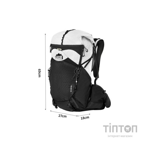 Рюкзак туристичний Naturehike Helium CNK2450XB016, 40 л, білий, M (6976507668088)