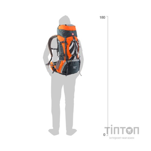 Рюкзак туристичний Naturehike NH70B070-B 70+5 л Orange (6927595709016)