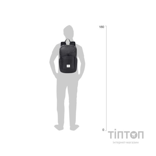 Рюкзак туристичний Naturehike Ultralight NH17A017-B22л Black (6927595725092)