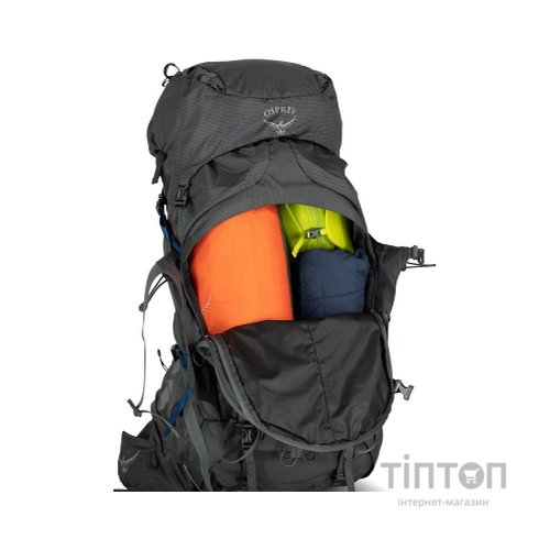 Рюкзак туристичний Osprey Aether Plus 70 black - S/M - чорний (009.2436)