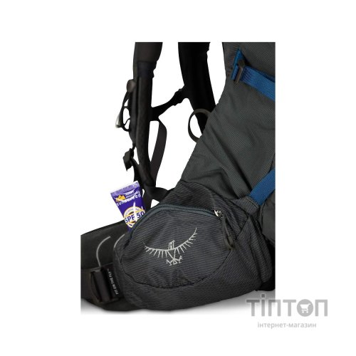 Рюкзак туристичний Osprey Aether Plus 70 black - S/M - чорний (009.2436)