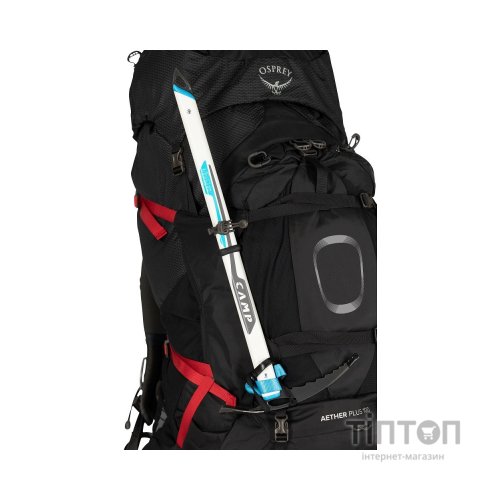 Рюкзак туристичний Osprey Aether Plus 85 black - S/M - чорний (009.2430)