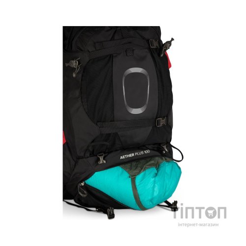 Рюкзак туристичний Osprey Aether Plus 85 black - S/M - чорний (009.2430)