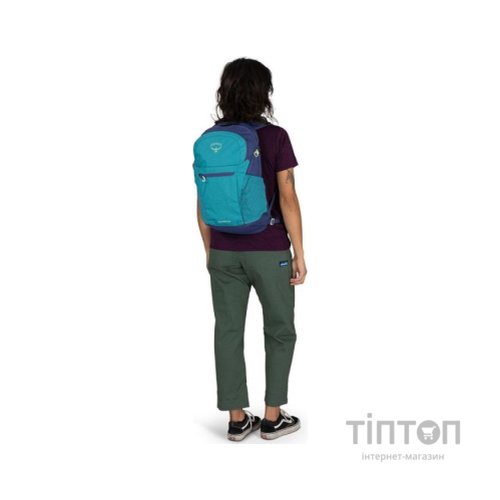 Рюкзак туристичний Osprey Daylite Plus blue spikemoss/alkaline - O/S - синій/бірюзовий (009.3725)