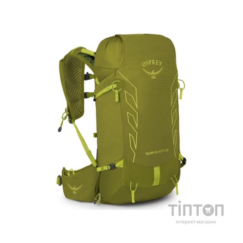 Рюкзак туристичний Osprey Talon Velocity 20 matcha green/lemongrass - L/XL - зелений (009.3547)
