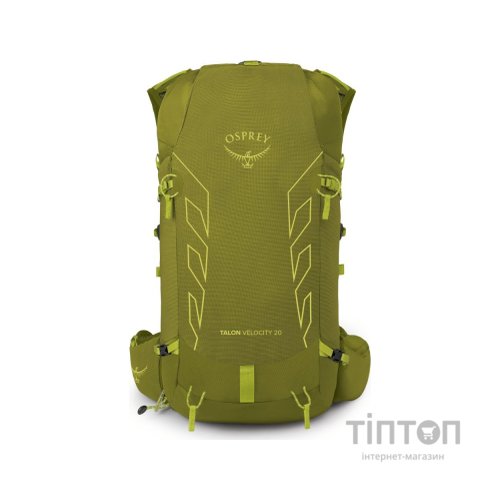 Рюкзак туристичний Osprey Talon Velocity 20 matcha green/lemongrass - L/XL - зелений (009.3547)