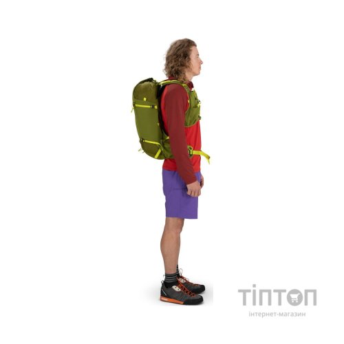 Рюкзак туристичний Osprey Talon Velocity 20 matcha green/lemongrass - S/M - зелений (009.3548)