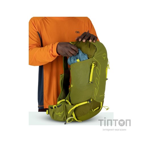 Рюкзак туристичний Osprey Talon Velocity 20 matcha green/lemongrass - S/M - зелений (009.3548)
